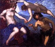 Jacopo Tintoretto Bacchus und Ariadne oil painting on canvas